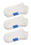 Skarpety Happy Socks 3-Pack Solid Low Socks białe