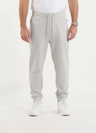 Spodnie męskie dresowe Pitbull Pit Bull Nugget szare