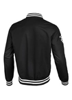 Kurtka męska przejściowa wiosenna Pit Bull Tyrian 2 Varsity Jacket 25 czarna