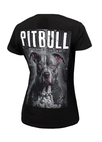Koszulka damska T-shirt Pit Bull Street King czarna
