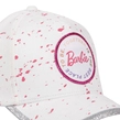 Czapka z daszkiem Capslab Barbie unisex biało/różowa