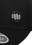 Czapka z dzaszkiem Snapback Pit Bull Pitbull 3D Metal Logo czarna