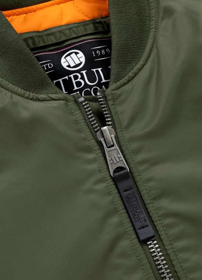Kurtka męska przejściowa bomberka Pit Bull MA 1 Verano 25 oliwkowa