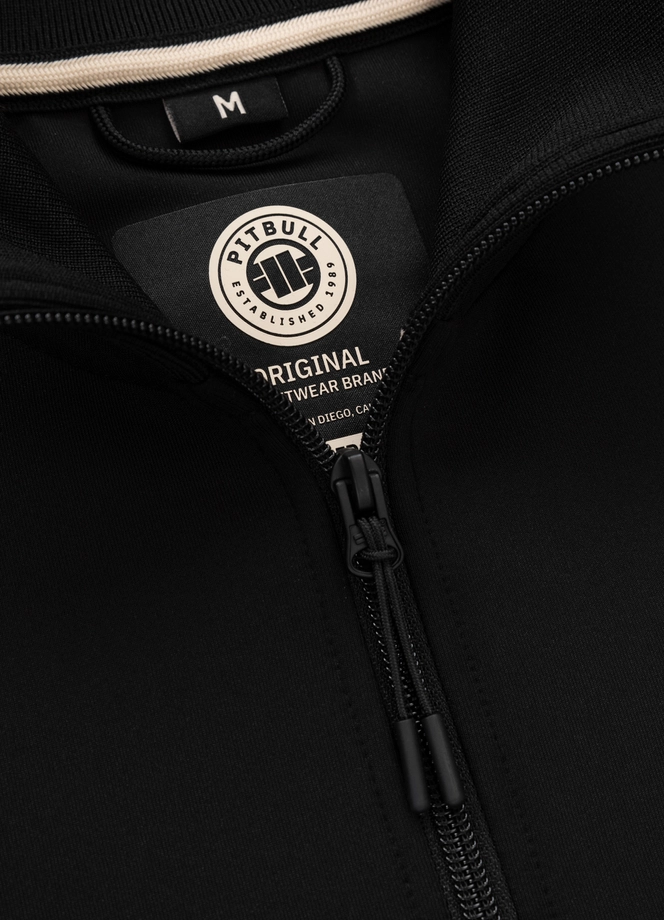 Bluza męska rozpinana Pitbull Pit Bull San Diego CA czarna