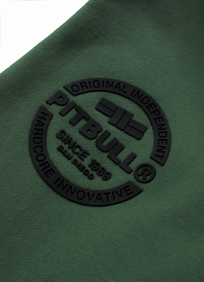 Bluza Pitbull Pit Bull Sherwood 24 crewneck ciemno zielona