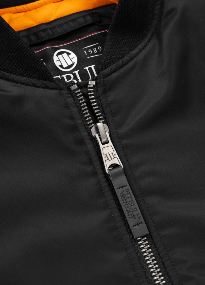 Kurtka męska przejściowa bomberka Pit Bull MA 1 Verano 25 czarna