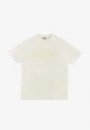 Koszulka męska t-shirt oversize Prosto Big Log złamana biel