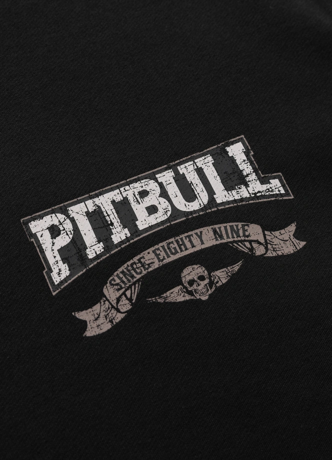 Bluza męska bez kaptura Pitbull Pit Bull Troublemaker czarna