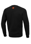 Bluza bez kaptura Pitbull Pit Bull Orange Logo crewneck black