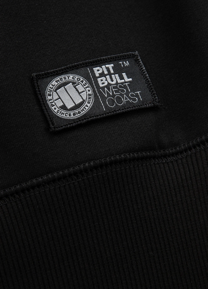 Bluza męska bez kaptura Pitbull Pit Bull Boxing FD black