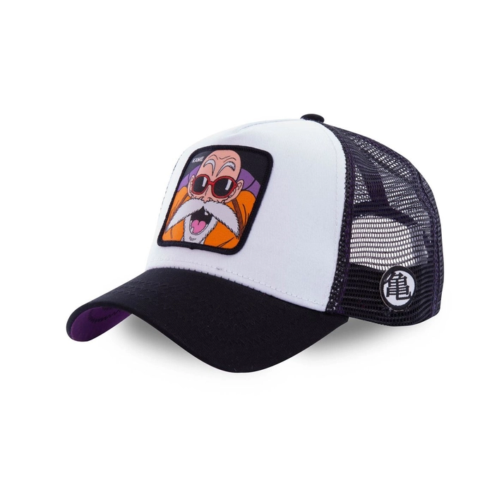Czapka z daszkiem Capslab Dragon Ball Kame 4 biała/czarna