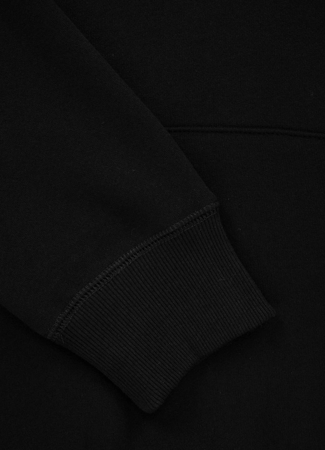 Bluza męska z kapturem Pitbull Pit Bull Small Logo 24 hooded czarna
