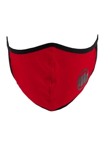 Maseczka ochronna Pitbull Weast Coast Mask red