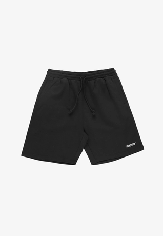 Spodenki męskie dresowe Prosto Infinity czarne