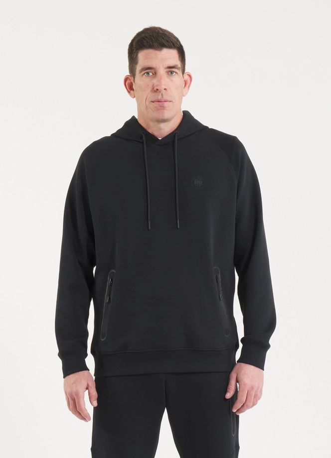 Bluza męska z kapturem Pitbull Pit Bull Dogwood czarna