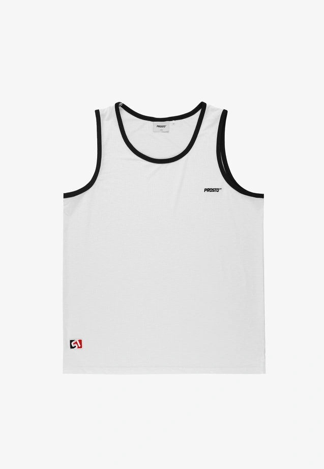 Koszulka męska Tank Top Prosto ST biała