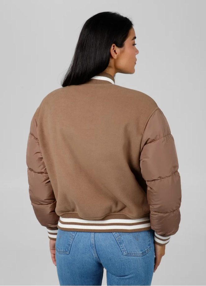 Kurtka damska zimowa Pit Bull Buena Jacket brązowa