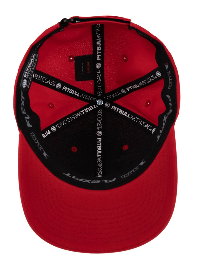 Czapka z daszkiem Snapback Pit Bull Pitbull Seascape czerwona