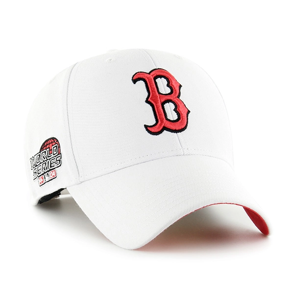 Czapka z daszkiem 47 Brand Boston Red Sox biała