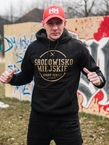 Bluza męska z kapturem Środowisko Miejskie Theme czarno/złota
