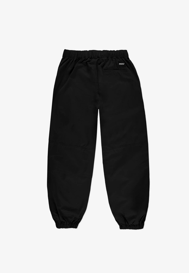 Spodnie męskie Jogger Jeans Baggy Prosto Slate czarne