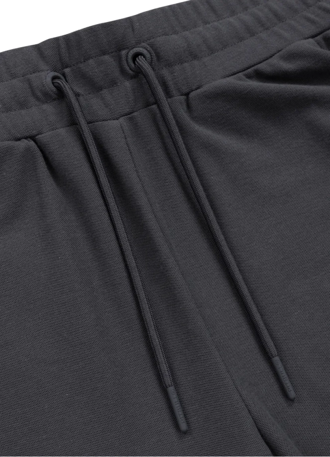 Spodenki szorty dresowe męskie Pitbull Pique Rockey ciemno szare