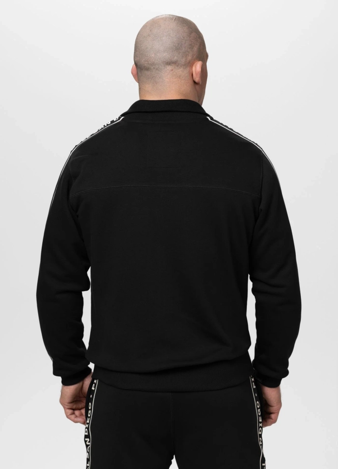Bluza męska rozpinana Pit Bull Nexus czarna