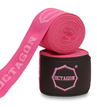 Owijki/Bandaże bokserskie Octagon Fightgear Supreme Printed 3m różowe