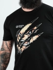 Koszulka męska t-shirt Środowisko Miejskie Slash Bear czarna