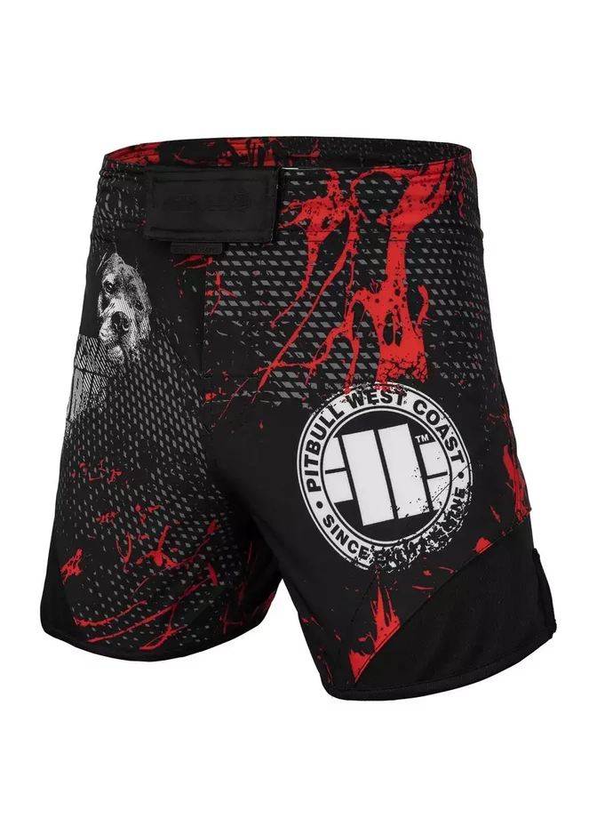 Spodenki treningowe Pitbull Pit Bull Grappling Shorts Blood Dog II czarne