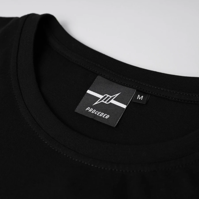 Koszulka męska T-shirt oversize Chada Proceder 1312 czarna