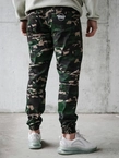 Spodnie męskie materiałowe jogger Środowisko Miejskie Classic Icon camo 