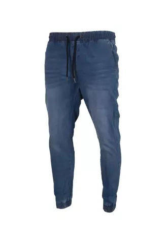 Spodnie męskie jogger Moro Sport Blue Moro Jeans Pocket 3D Effect niebieskie