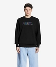 Bluza męska Prosto Holo crewneck czarna