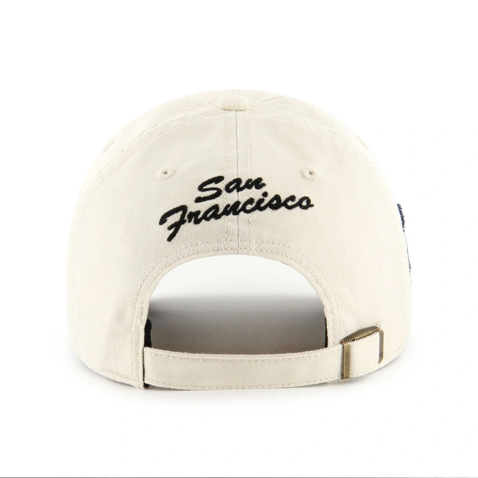 Czapka z daszkiem 47 Brand San Francisco Giants Sandstorm Clean Up kremowo/czarna