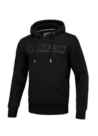 Bluza męska z kapturem Pitbull Pit Bull Hilltop 24 hooded czarna