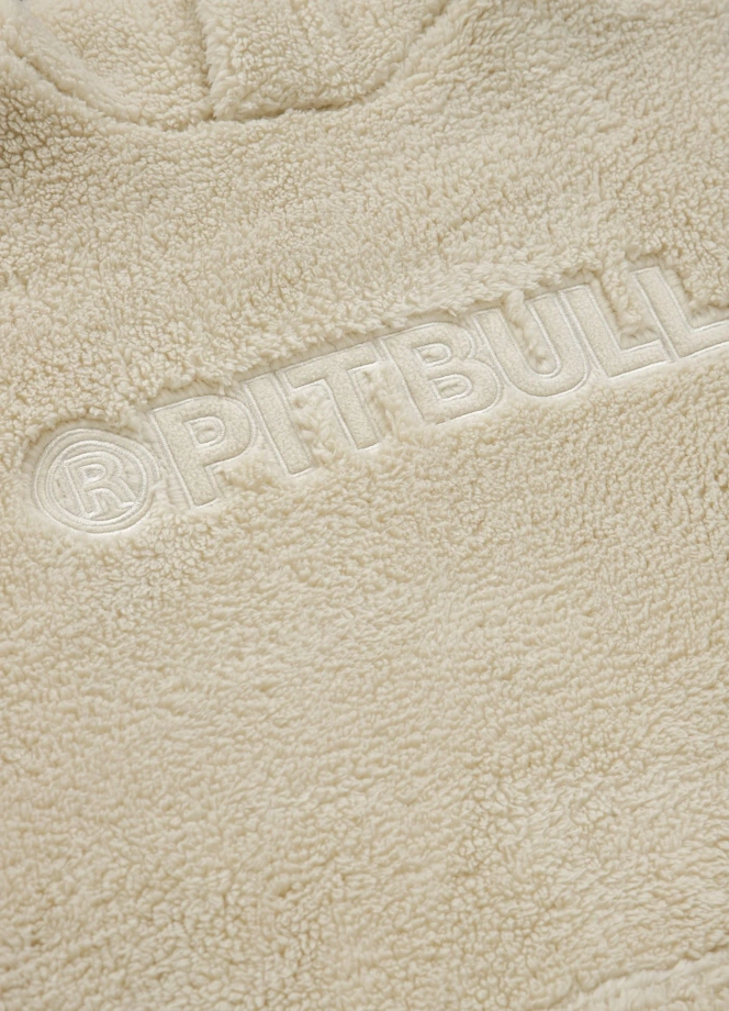 Bluza męska z kapturem Pit Bull Aragon beżowa
