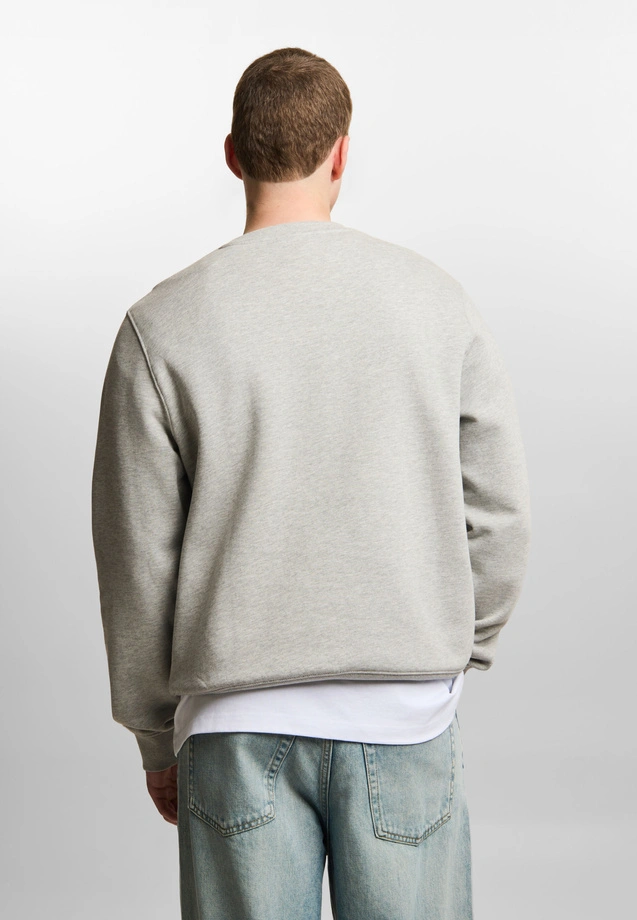 Bluza męska Prosto Old Logo crewneck szara