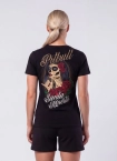 Koszulka t-shirt damska Pit Bull Santa Muerte 23 czarna
