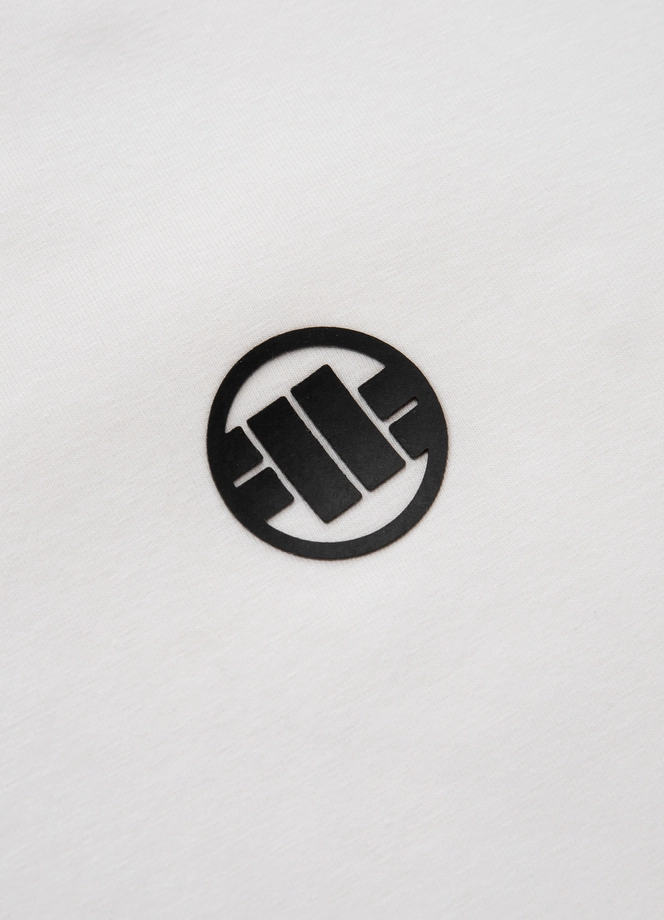 Koszulka męska Polo Pit Bull Pitbull Jersey Small Logo 25 Slim Fit biała