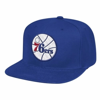 Czapka Mitchell & Ness snapback Philadelphia 76ers blue