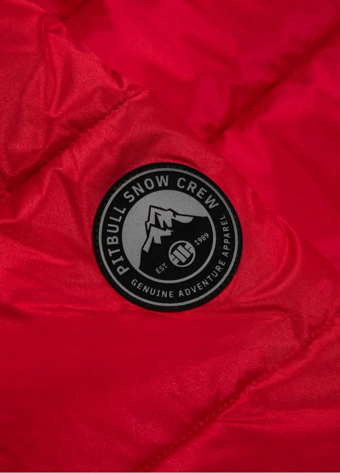 Kurtka zimowa męska Pit Bull Barles Ribstop czerwony
