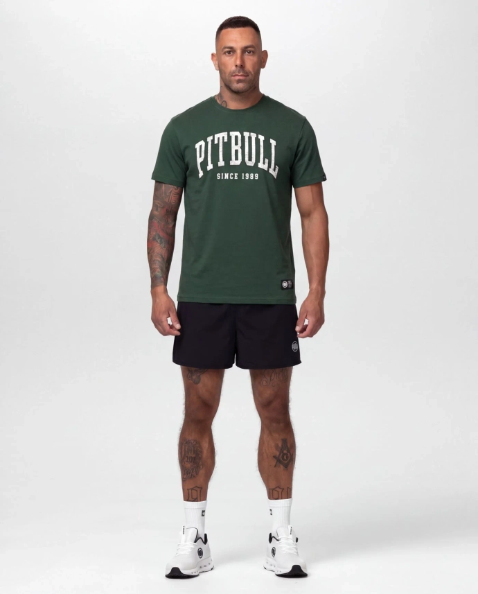 Koszulka męska T-Shirt Pitbull West Coast Norton zielony