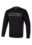 Bluza męska bez kaptura Pitbull Albion Pit Bull crewneck czarna