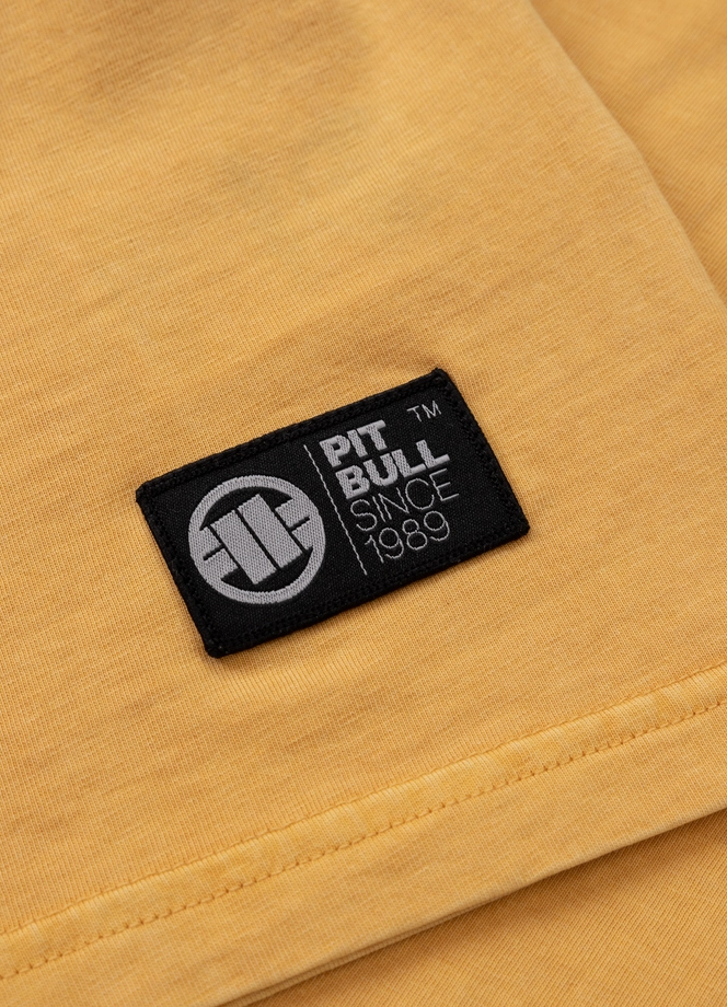 Koszulka męska T-Shirt Pit Bull Pitbull Denim Washed Oceanside 25 żółta