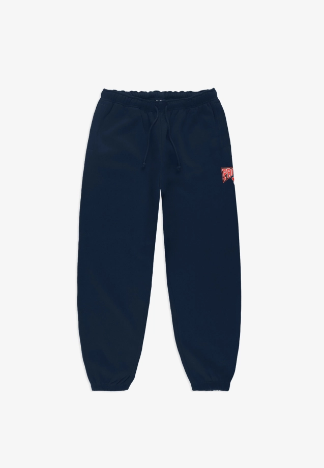 Komplet męski dresowy oversize Prosto Chicago granatowy