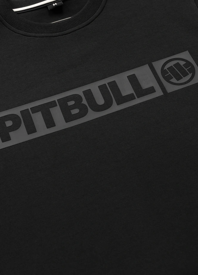 Bluza męska bez kaptura Pit Bull Charger czarna