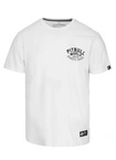 Koszulka męska T-Shirt Pit Bull Pitbull Hero biała