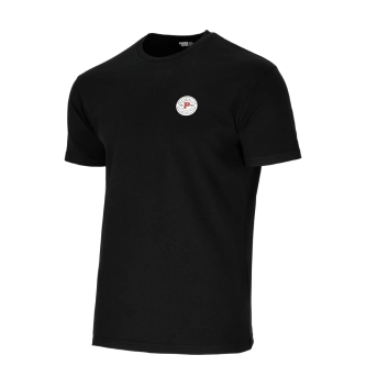 Koszulka męska T-shirt Patriotic College Basic czarna