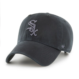 Czapka z daszkiem 47 Brand Chicago White Sox Clean Up czarna